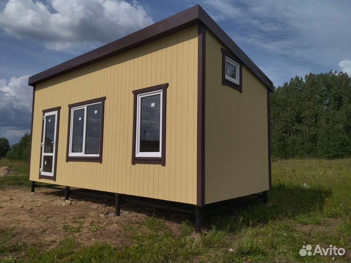 Дом 3х7м с лофтом (дополнительное спальное место)