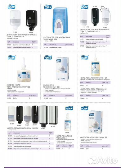 Мыло к дозаторам Торк S1, S2, S4, S34