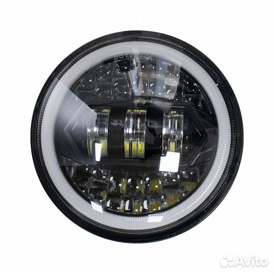 Фары диодные на 5 дюймов, ваз 2106, BMW E34, мотоц