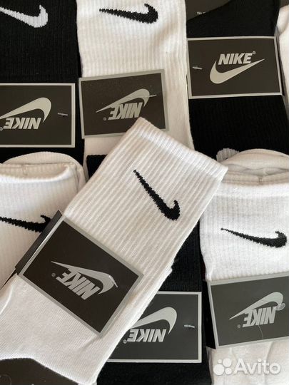 Носки nike высокие