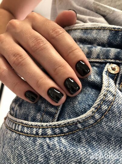 Покрытие гель-лак шеллак маникюр наращивание