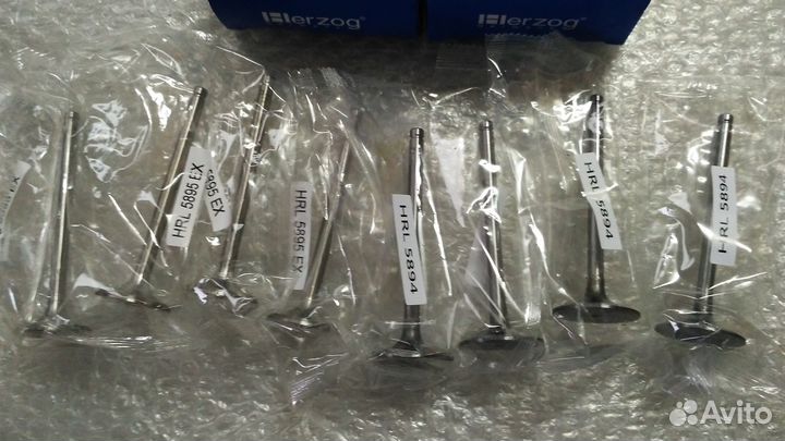 Комплект клапанов Largus 8 кл. Лада Ларгус, Рено