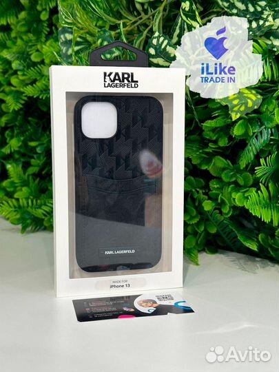Чехол Karl Lagerfeld для iPhone 13 Black (7152)