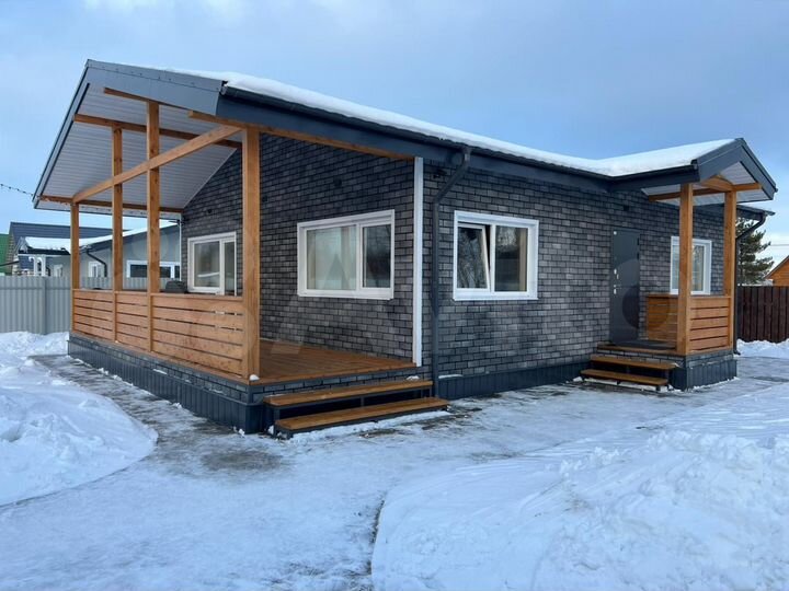 Коттедж 75 м² на участке 6 сот.