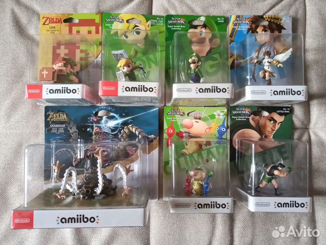 Amiibo хиты и редкие обн 13.06 (новые,запечатаны)