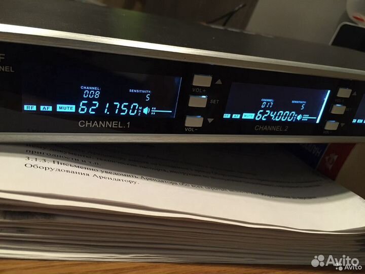 Микрофон радио петличный/ головной микрофоны 4 шт