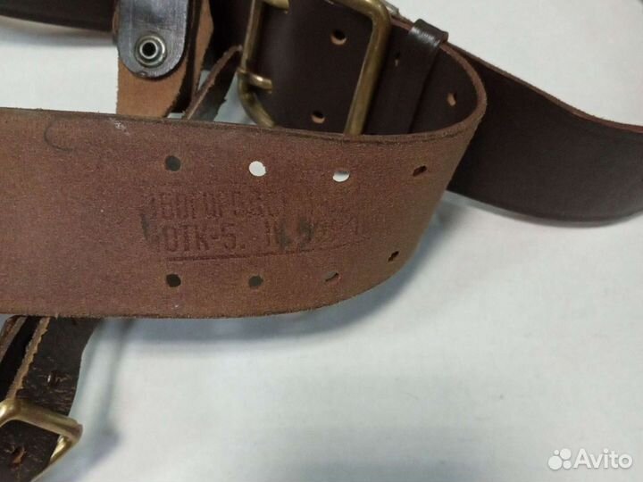 Ремень с портупеей