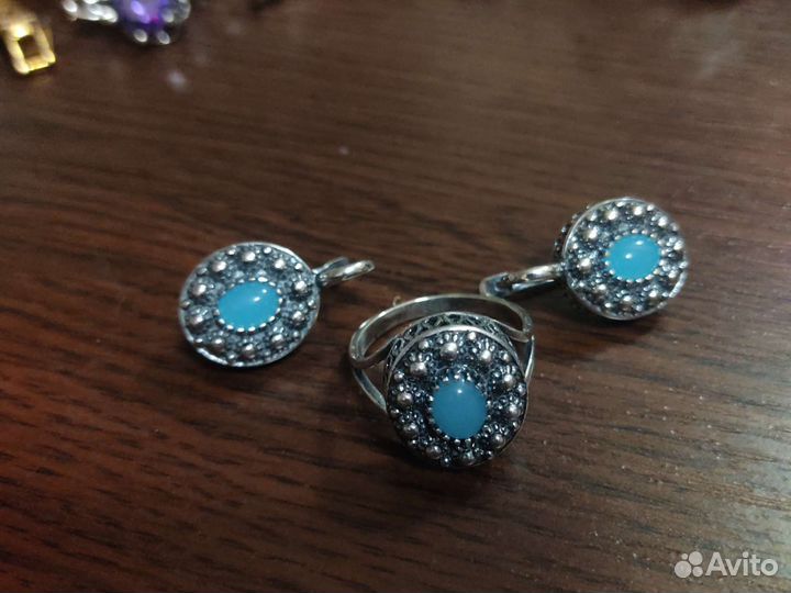 Серебряные серьги