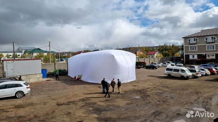 Надувная бескаркасная палатка