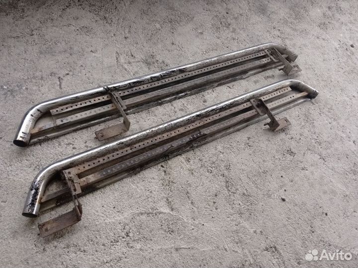 Подножки на Тойота раф 4