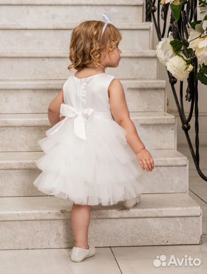 Платье для девочки 80 86 туфельки 11 см