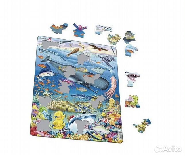 Пазлы larsen ларсен морская тематика