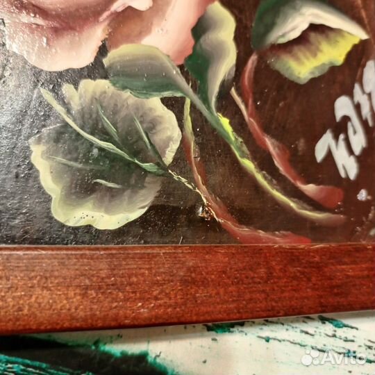 Картина живопись Букет Европа винтаж