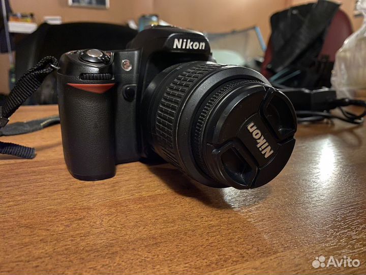 Зеркальный фотоаппарат Nikon d80 nikkor 18-55