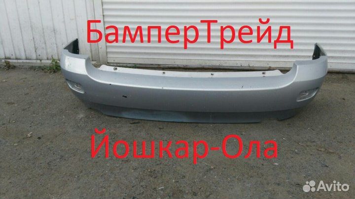 Бампер задний Лада Калина Универсал (Платина) 691