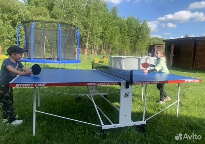 Всепогодный стол для настольного тенниса