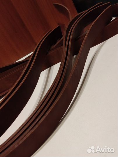 Ременная заготовка шириной 35 мм. из кожи крс