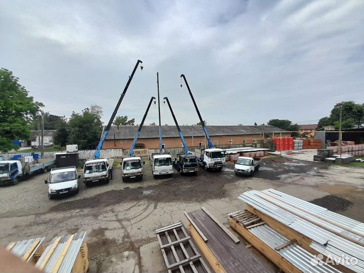 Услуги манипулятора 7-12 тонн