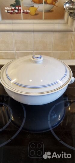 Супница винтажная фарфоровая Корея