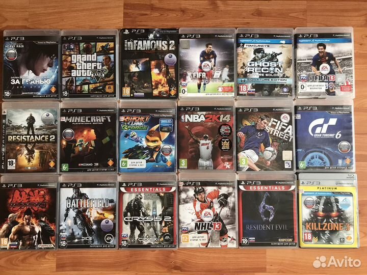 Диски ps3 /xbox one