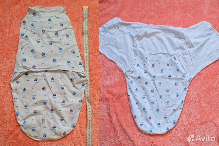 Пеленка кокон на молнии, липучках
