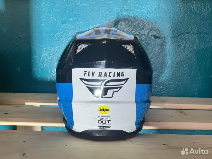 Шлем для эндуро мотокросса fly fox shift