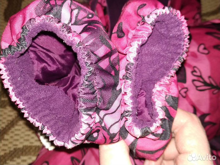 Зимний комбинезон для девочки lassie 80