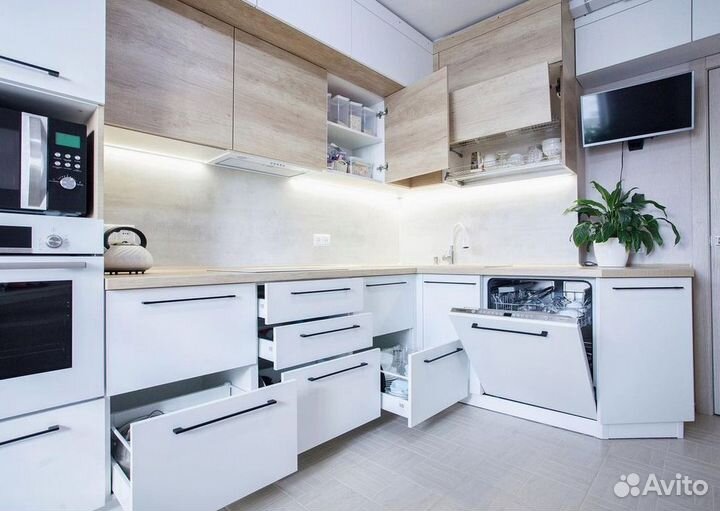 Кухня классический стиль угловая на заказ