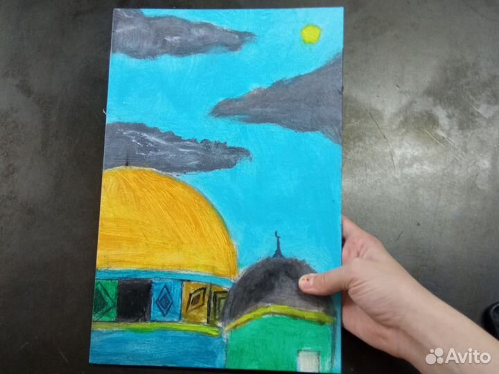 Картины на заказ акриловыми красками