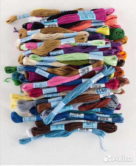 Нитки мулине Гамма в ассортименте