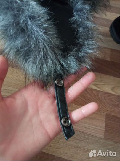 Шапка ушанка меховая мужская