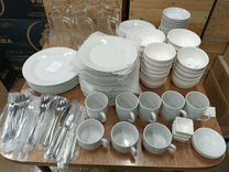 Набор посуды для дома, кафе, столовой, 310 предмет
