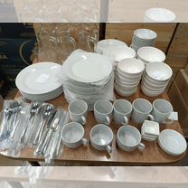 Набор посуды для дома, кафе, столовой, 310 предмет