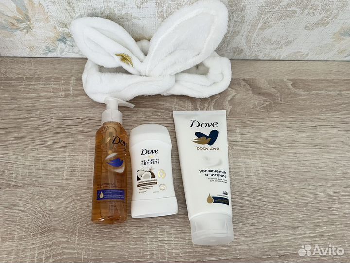 Dove набор новой уходовой косметики