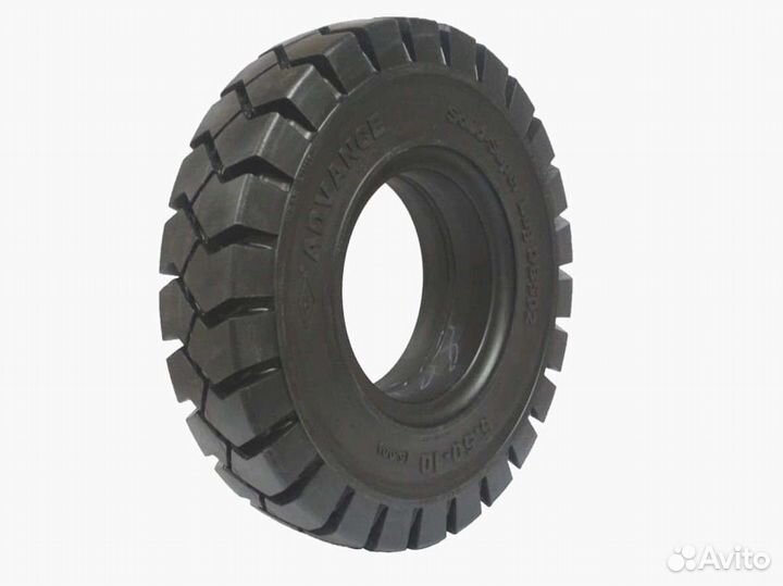 Шина цельнолитая 6.50-10 (OB502) advance standard