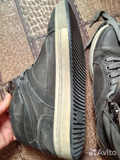 Кеды кожаные, размер 41