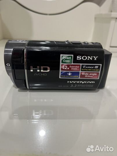 Цифровая видеокамера sony HDR-CX130E