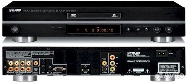 Yamaha DVD-S1800 Japan черный сд/двд-плеер
