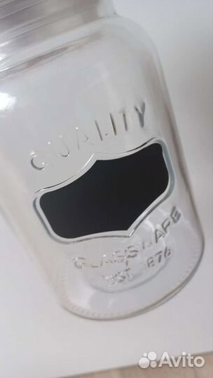 Емкость для сыпучих продуктов, стекло