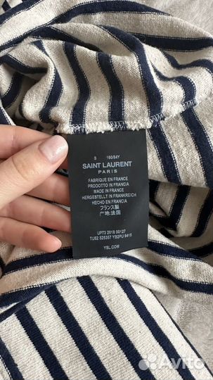 Тельняшка лонгслив YSL