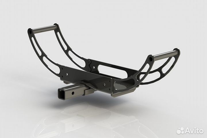 Переносная площадка BMS для лебёдки на фаркоп