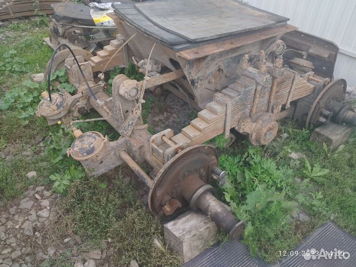 Подкатка на прицеп камаз