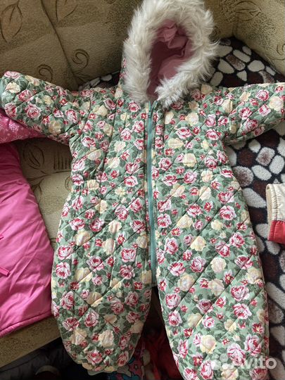 Зимний комбинезон для девочки