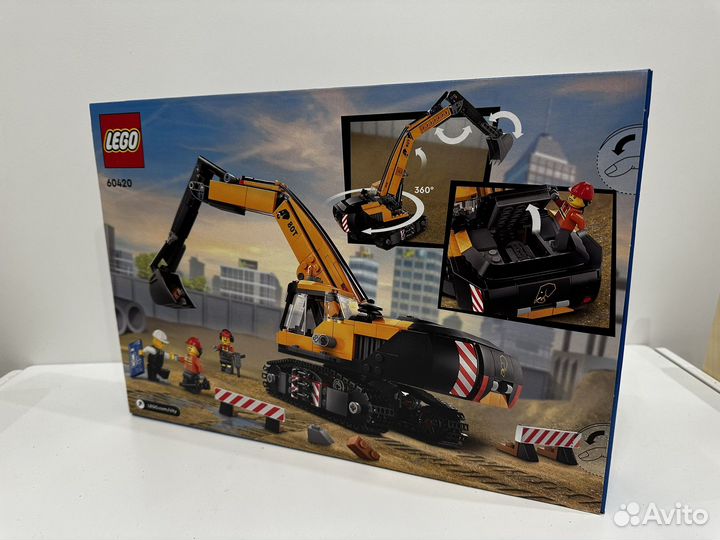 Lego city 60420 Construction Excavator