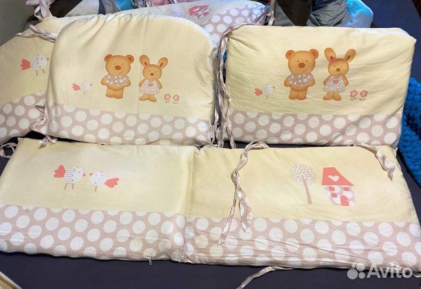 Бортики в кроватку