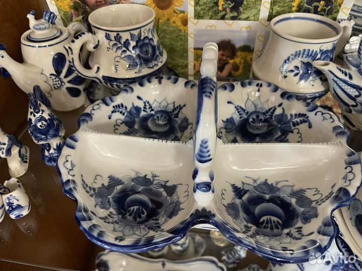 Коллекционный набор гжель