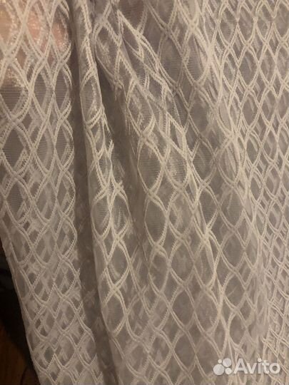 Тюль новая. 3 метра. Готовая