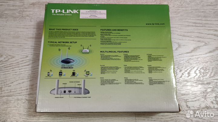 Усилитель беспроводного сигнала TP-Link TL-WA830RE