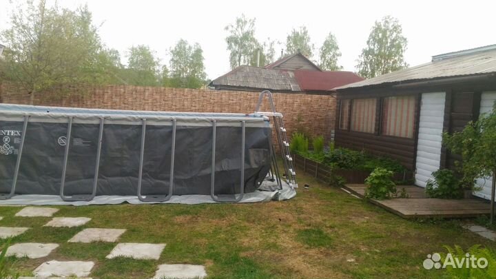 Каркасный бассейн intex