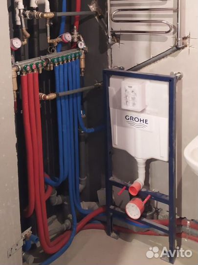 Монтаж труб водоснабжения Сантехник Мытищи